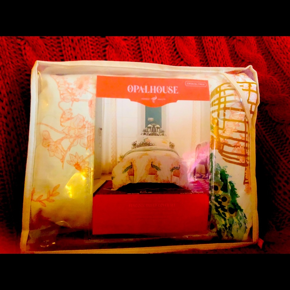 Duvet cover and pillow sham